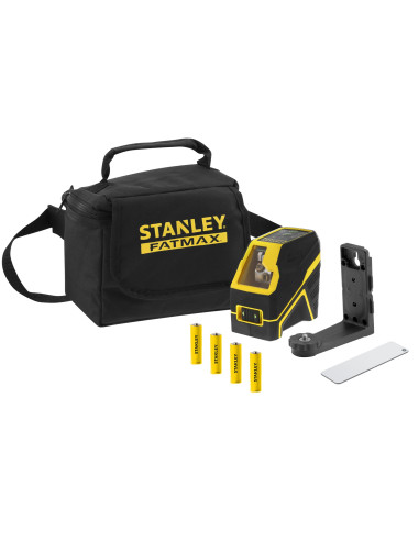 Nivel láser en cruz - VERDE. Pilas...