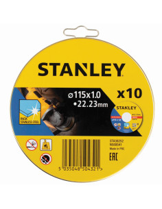 10 discos de corte INOX...