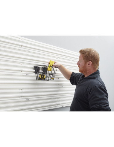 Cesta de metal TRACKWALL™