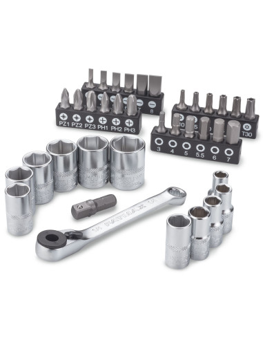 Set 1/4" PROSTACK - 37 piezas