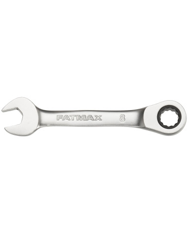 Llave combinada corta con carraca 8mm