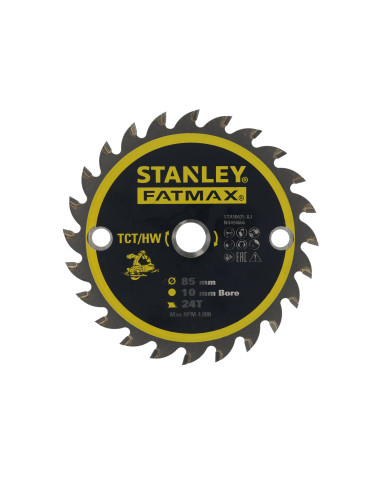 Disco de corte TCT/HW 85x10mm - 24...