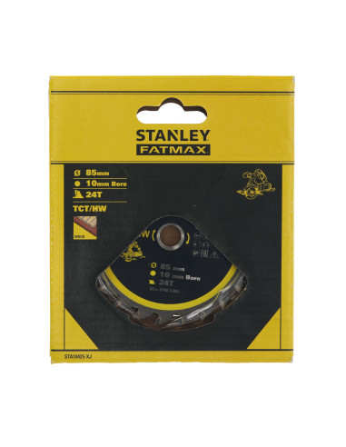 Disco de corte TCT/HW 85x10mm - 24...