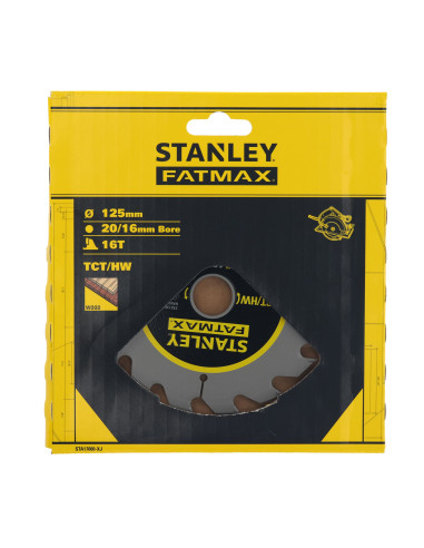 Disco de corte TCT/HW 125x20/16mm -...