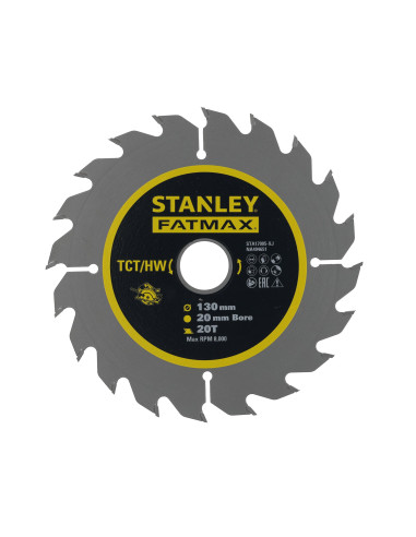 Disco de corte TCT/HW 130x20/16mm -...