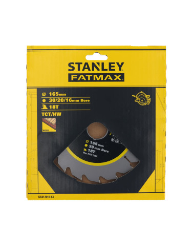 Disco de corte TCT/HW 165x30/20/16mm...