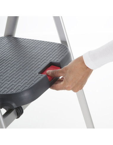 Mini escalera superligera de aluminio...