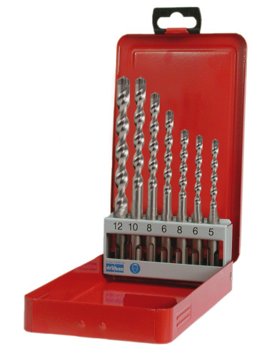 Juego de 7 brocas de 3 labios para...