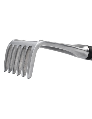 Rastrillo de aluminio, 6 púas,  de...