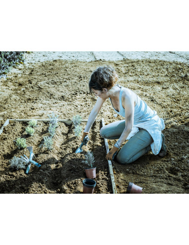 Rastrillo de aluminio, 6 púas,  de...