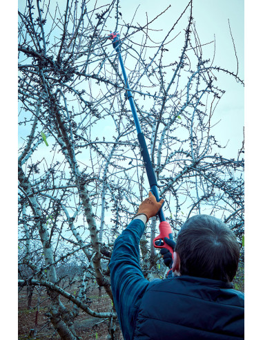 Pértiga extensible hasta 2,2m...