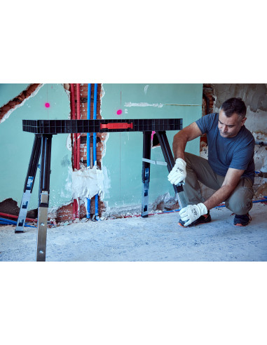 Banco de trabajo plegable y regulable...