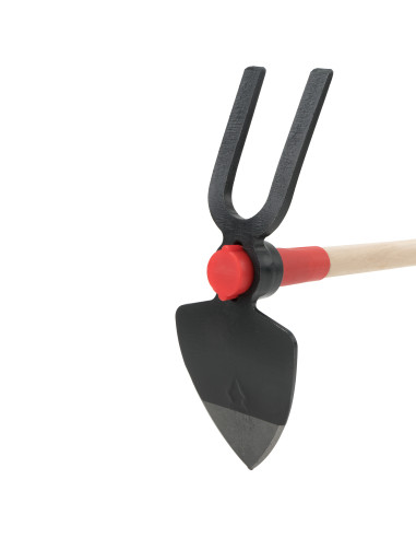 Azadilla forjada de doble figura,...