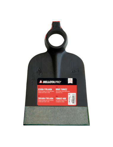 Azada forjada  con sistema antigiro,...