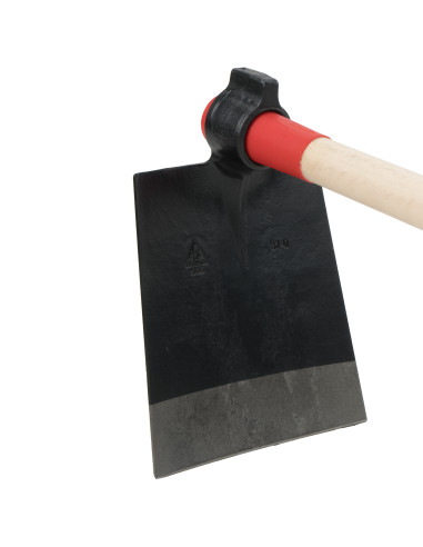 Azada forjada con sistema antigiro,...