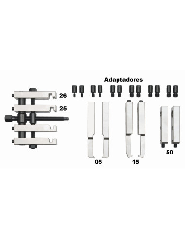 JUEGO FORZA 1900K DE EXTRACTORES...