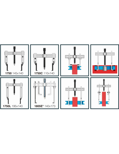 JUEGO DE EXTRACTOR MÚLTIPLE FORZA DE...