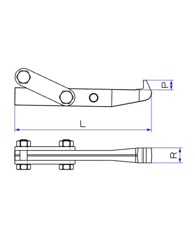 PATA OSCILANTE COMPLETA SERIE 9300-9300T