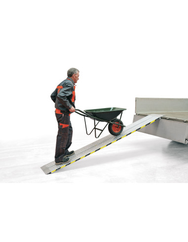 Rampa de carga de aluminio fija