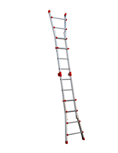 Escalera multiposición telescópica de...