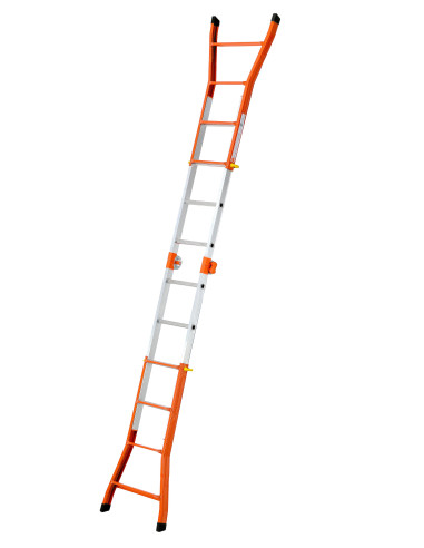 Escalera multiposición telescópica...