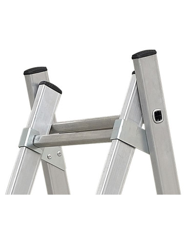 Escalera combinada de 2 tramos con...