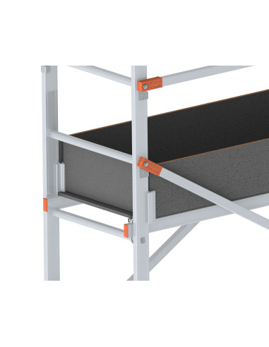 Andamio de aluminio con sistema de...