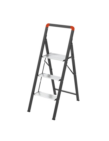 Taburete plegable acero-aluminio EN...