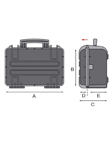 Maleta portaherramientas Waterproof...