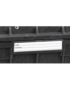 Porta etiquetas grande