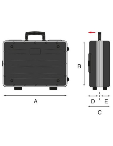Maleta portaherramientas Revo21...