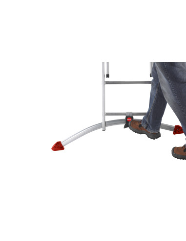 Escalera combinada de 3 tramos con...