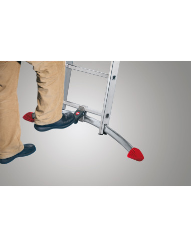 Escalera combinada de 3 tramos con...