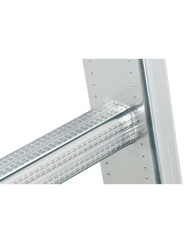 Escalera combinada de 3 tramos con...