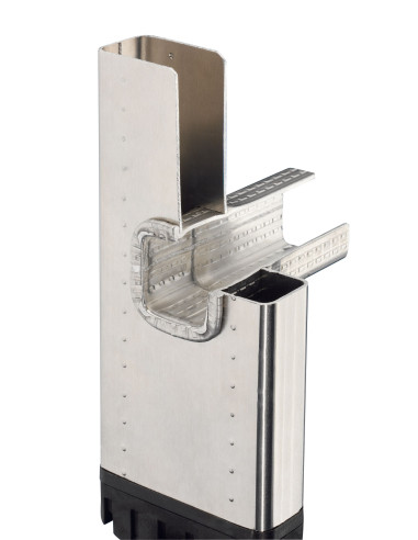 Escalera combinada de 3 tramos con...