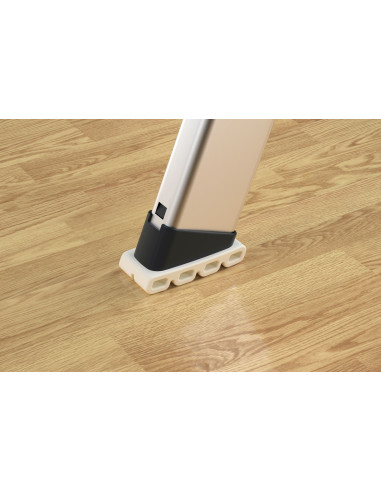 Escalera de tijera de aluminio con...