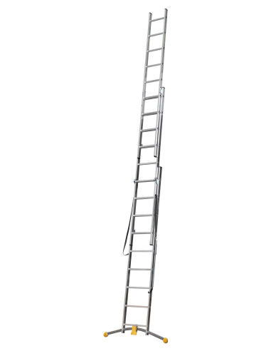 Escalera combinada de 3 tramos con...