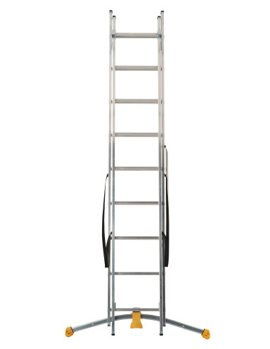 Escalera combinada de 2 tramos con...