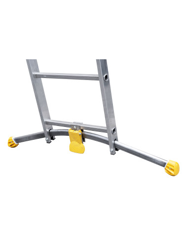 Escalera combinada de 2 tramos con...