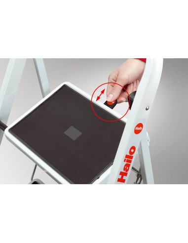 Mini escalera de acero K20