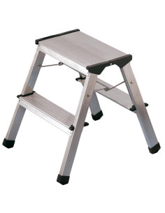 Taburete de aluminio doble...