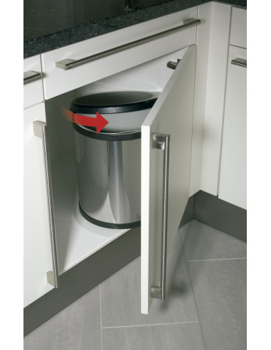 Cubo de basura encastrable 15 L...