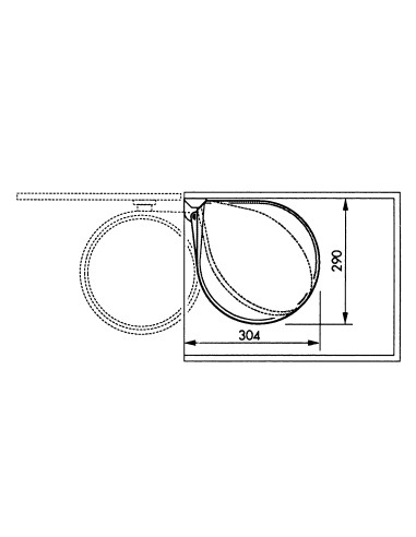 Cubo de basura encastrable 15 L...