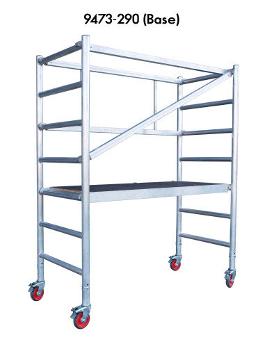 Andamio EN1004 de aluminio tubular...