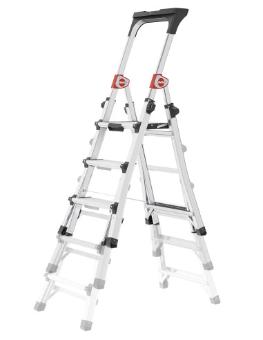 Escalera de tijera telescópica TL100...