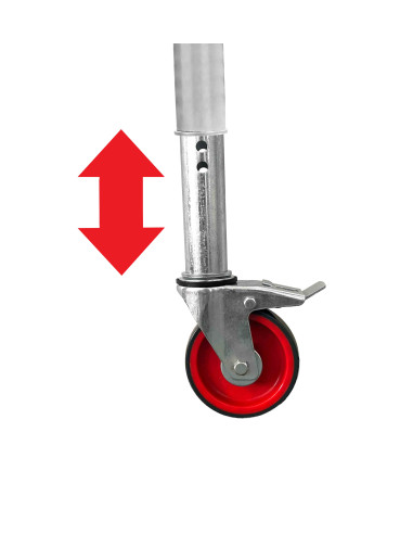 Andamio EN1004 modular de aluminio...