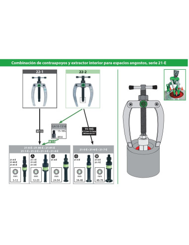 Puente para extractores de...