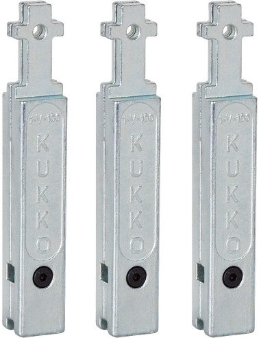 Juego de 3 extensiones para patas de...