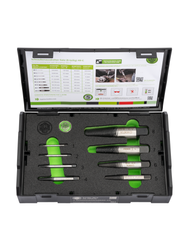 Extractor de espárragos con rosca fina