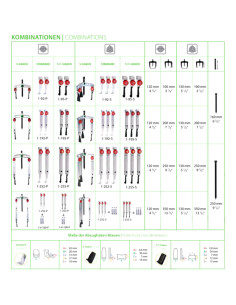 Juego de extractores de 2 y... 2